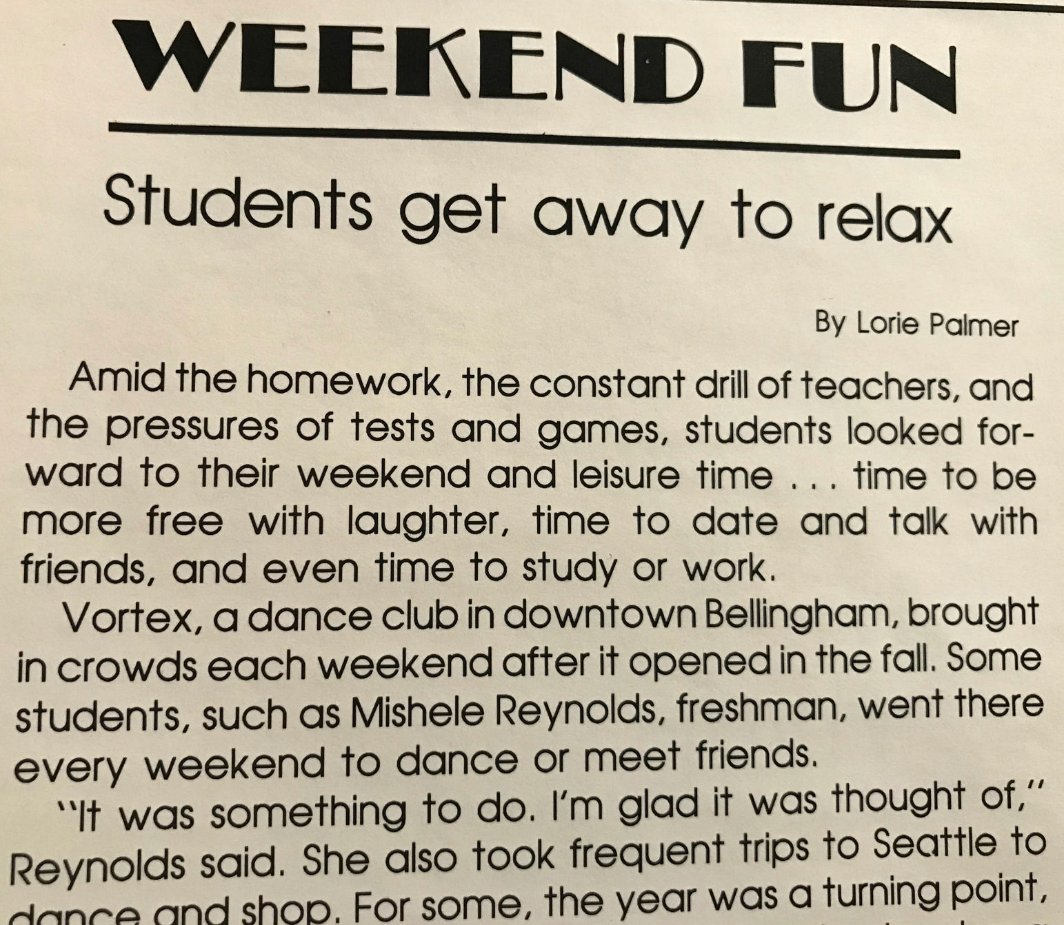 Lorie's writing Weekend Fun